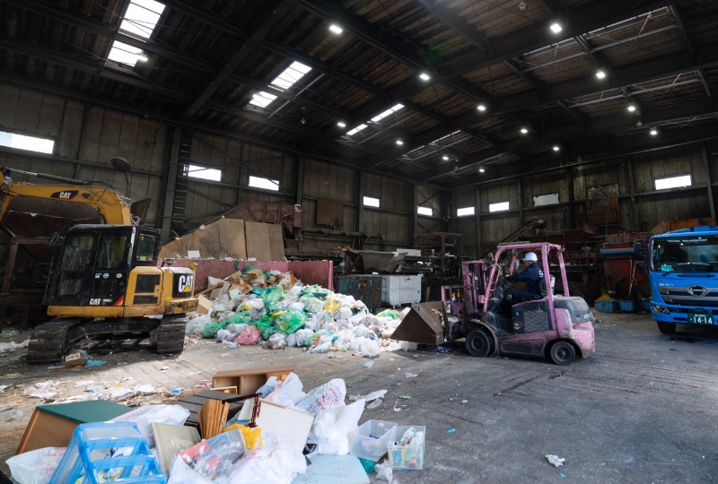 SHINAUN　リサイクルセンター　第一工場