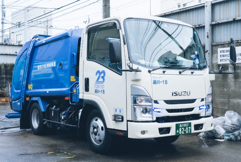 SHINAUN　東京23区パッカー車　全体